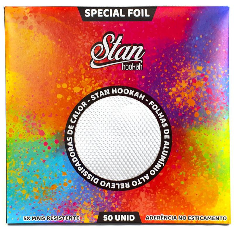 Papel Alumínio Stan Hookah Special Foil 50 folhas